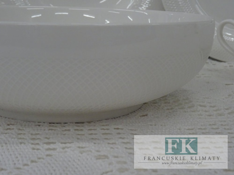 KOLEKCJA ELEGANT DIAMONDS SALATERKA śr. 21 cm styl francuski, shabby, vintage