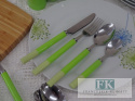 KOLEKCJA TROPICAL LIMONKA KPL. SZTUĆCÓW 24el. styl shabby, vintage KOLEKCJA TROPICAL LIMONKA KPL. SZTUĆCÓW 24el. styl shabby, vintage
