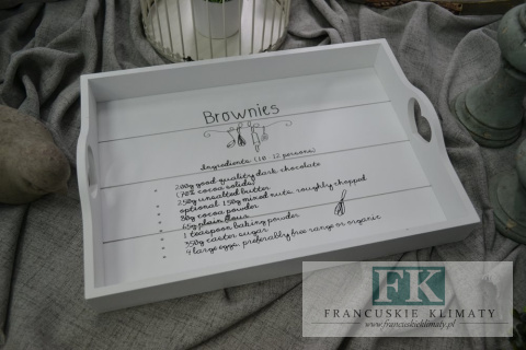 TACA PROWANSJA 42 CM BROWNIES , PROWANSJA SHABBY CHIC TACA PROWANSJA 42 CM BROWNIES , PROWANSJA SHABBY CHIC