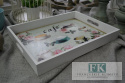 TACA DREWNIANA DEKORACYJNA CAFE 40,5 CM RETRO SHABBY CHIC PROWANSJA LOFT TACA DREWNIANA DEKORACYJNA CAFE 40,5 CM RETRO SHABBY CHIC PROWANSJA LOFT