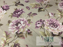 KUPON TKANINA 275 cm x 160 cm KWIATY FIOLET OKAZJA KUPON TKANINA 275 cm x 160 cm KWIATY FIOLET OKAZJA