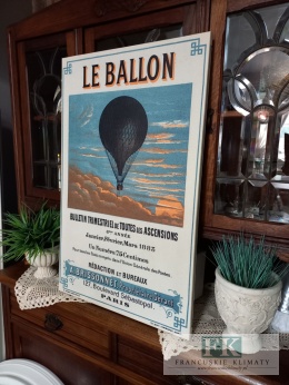 OBRAZ NA PŁÓTNIE 50/80 LOT BALONEM