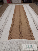 BIEŻNIK DEKORACYJNY BOHO 120/ 60 CM KREM/ BEŻ BIEŻNIK DEKORACYJNY BOHO 120/ 60 CM KREM/ BEŻ