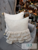 POSZEWKA NATURA 3 DEKORACYJNE FALBANY KORONKA ,PROWANSJA, SHABBY,CHIC POSZEWKA NATURA 3 DEKORACYJNE FALBANY KORONKA ,PROWANSJA, SHABBY,CHIC
