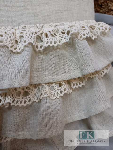POSZEWKA NATURA 3 DEKORACYJNE FALBANY KORONKA ,PROWANSJA, SHABBY,CHIC POSZEWKA NATURA 3 DEKORACYJNE FALBANY KORONKA ,PROWANSJA, SHABBY,CHIC