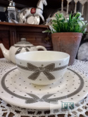 KOLEKCJA CREAM RIBBON MISKA śr. 14 cm styl francuski, shabby, vintage