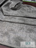 MATERIAł , TKANINA ZASŁONOWA , OBRUSOWA szer 140 cm CIEMNY POPIEL