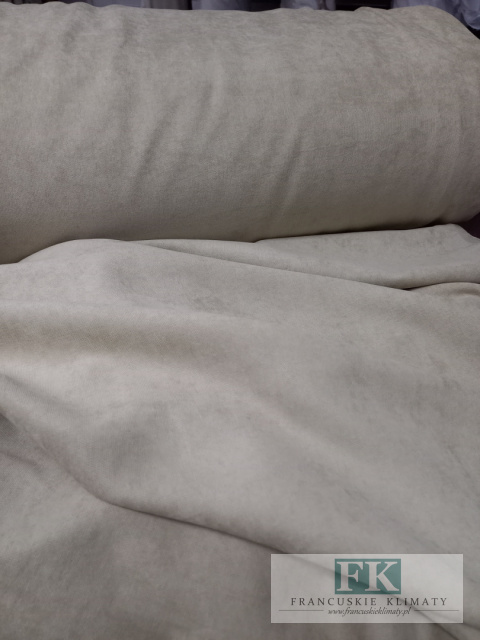 MATERIAł , TKANINA ZASŁONOWA TYPU VELLUR 300 CM BEŻ / PIASEK