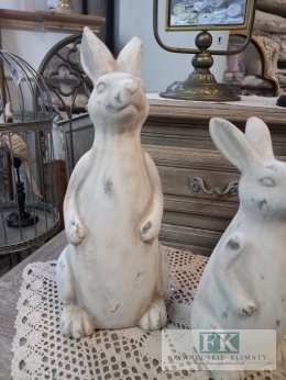 FIGURA CERAMICZNA ZAJĄC KRÓLIK 31 CM