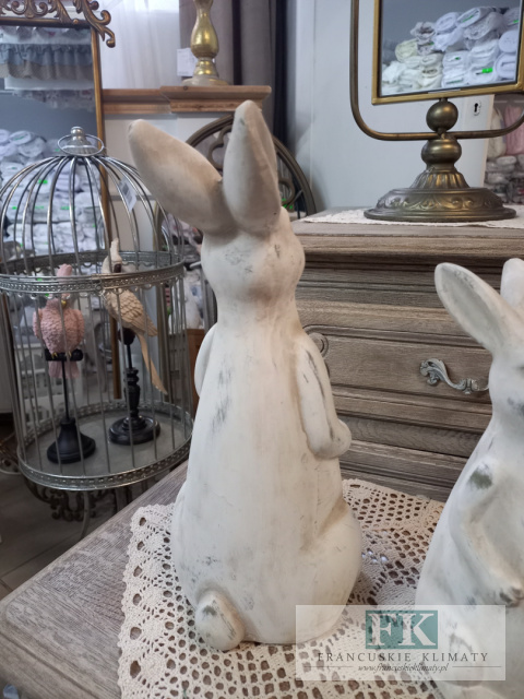 FIGURA CERAMICZNA ZAJĄC KRÓLIK 31 CM