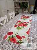 BIEŻNIK MAKI 100/40 CM PROWANSJA,SHABBY , CHIC,VINTAGE