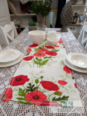 BIEŻNIK MAKI 100/40 CM PROWANSJA,SHABBY , CHIC,VINTAGE