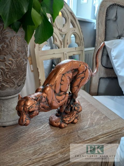 FIGURA GEPARD WYS 29 CM DEKORACJA ORIENT
