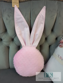 PODUSZKA GŁOWA 30 CM ZAJĄC HANDMADE RÓŻOWY PODUSZKA GŁOWA 30 CM ZAJĄC HANDMADE RÓŻOWY