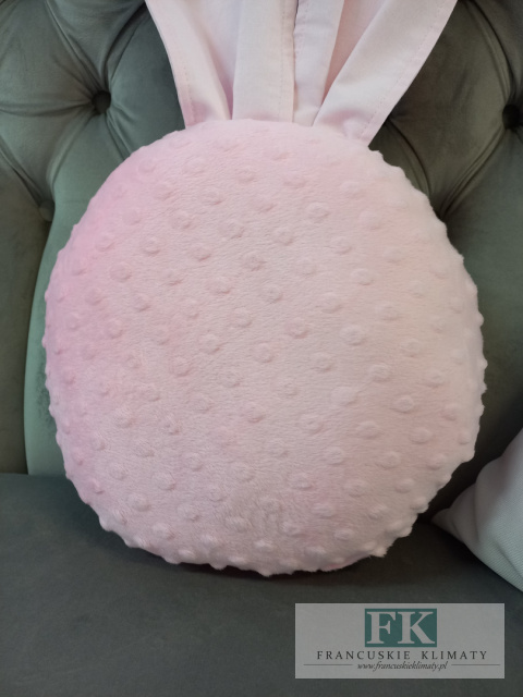 PODUSZKA GŁOWA 30 CM ZAJĄC HANDMADE RÓŻOWY PODUSZKA GŁOWA 30 CM ZAJĄC HANDMADE RÓŻOWY
