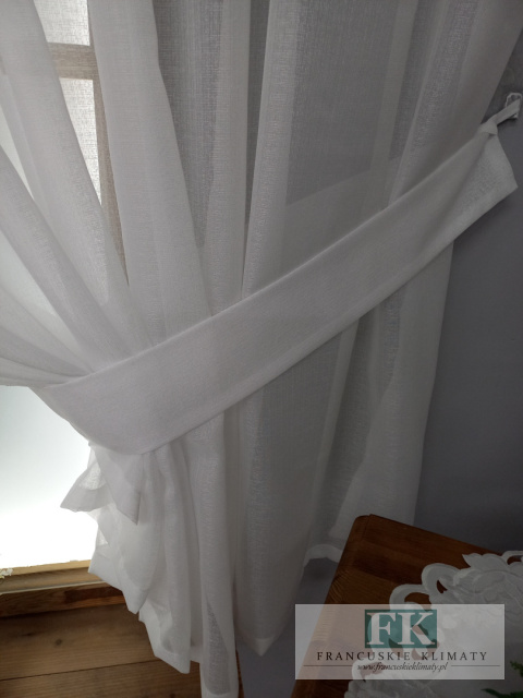 FIRANA PODWIĄZYWANA BATYST GIPIURA BIEL 400/160 , PROWANSJA