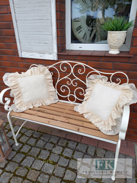 ŁAWKA 115 CM KUTY METAL HOME & GARDEN Z DREWNIANYM SIEDZISKIEM W STYLU FRANCUSKIM , PROWANSALSKIM , SHABBY , LOFT. ŁAWKA 115 CM KUTY METAL HOME & GARDEN Z DREWNIANYM SIEDZISKIEM W STYLU FRANCUSKIM , PROWANSALSKIM , SHABBY , LOFT.