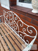 ŁAWKA 115 CM KUTY METAL HOME & GARDEN Z DREWNIANYM SIEDZISKIEM W STYLU FRANCUSKIM , PROWANSALSKIM , SHABBY , LOFT. ŁAWKA 115 CM KUTY METAL HOME & GARDEN Z DREWNIANYM SIEDZISKIEM W STYLU FRANCUSKIM , PROWANSALSKIM , SHABBY , LOFT.