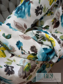 MATERIAŁ - TKANINA KWIATY VELVET NA ZASŁONY , OBRUSY, PIĘKNY WZÓR 280 CM MATERIAŁ - TKANINA KWIATY VELVET NA ZASŁONY , OBRUSY, PIĘKNY WZÓR 280 CM