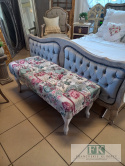SIEDZISKO - ŁAWECZKA - PUF głęboko pikowane W STYLU FRANCUSKIM , SKANDYNAWSKIM ,PROWENSALSKIM , SHABBY SIEDZISKO - ŁAWECZKA - PUF głęboko pikowane W STYLU FRANCUSKIM , SKANDYNAWSKIM ,PROWENSALSKIM , SHABBY
