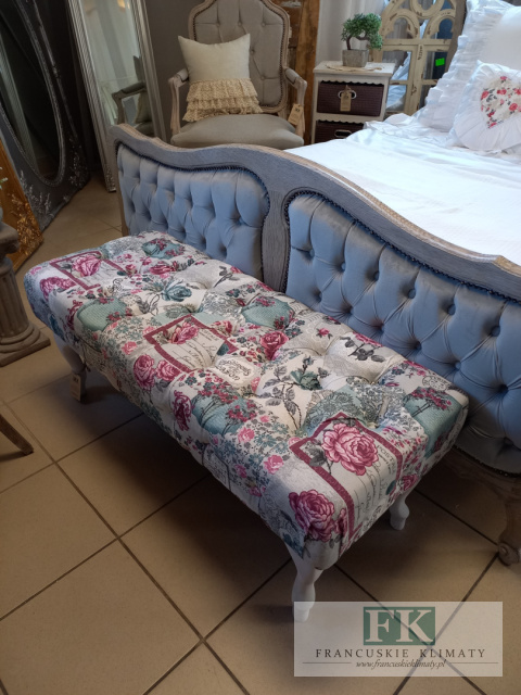 SIEDZISKO - ŁAWECZKA - PUF głęboko pikowane W STYLU FRANCUSKIM , SKANDYNAWSKIM ,PROWENSALSKIM , SHABBY SIEDZISKO - ŁAWECZKA - PUF głęboko pikowane W STYLU FRANCUSKIM , SKANDYNAWSKIM ,PROWENSALSKIM , SHABBY