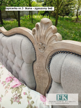 TAPICERKA TKANA ZGASZONY BEŻ
