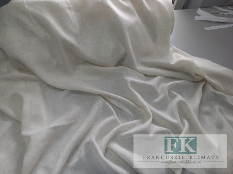 TKANINA MATERIAŁ NATURA MELANŻ 300 CM , PROWANSJA