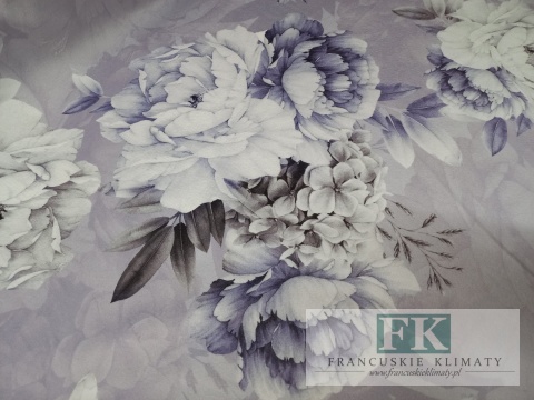 ! TKANINA MATERIAŁ VELVET welwet NA ZASŁONY , OBRUSY, PIĘKNY WZÓR KWIATY GRANAT 140 CM