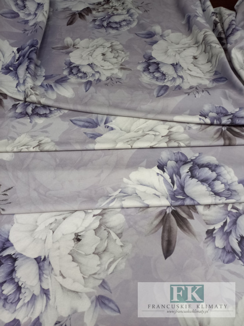 ! TKANINA MATERIAŁ VELVET welwet NA ZASŁONY , OBRUSY, PIĘKNY WZÓR KWIATY GRANAT 140 CM