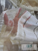MATERIAŁ tkanina ORGANZA KRESZOWA PASY 270 CM MATERIAŁ tkanina ORGANZA KRESZOWA PASY 270 CM