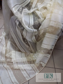 MATERIAŁ tkanina ORGANZA KRESZOWA PASY 270 CM MATERIAŁ tkanina ORGANZA KRESZOWA PASY 270 CM