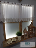 METRAŻ ! ZAZDROSTKA BEŻ SERCE HAFT WITRAŻ WYS 60 CM , PROWANSJA , VINTAGE , RETRO , SHABBY CHIC METRAŻ ! ZAZDROSTKA BEŻ SERCE HAFT WITRAŻ WYS 60 CM , PROWANSJA , VINTAGE , RETRO , SHABBY CHIC