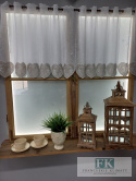 METRAŻ ! ZAZDROSTKA BEŻ SERCE HAFT WITRAŻ WYS 60 CM , PROWANSJA , VINTAGE , RETRO , SHABBY CHIC METRAŻ ! ZAZDROSTKA BEŻ SERCE HAFT WITRAŻ WYS 60 CM , PROWANSJA , VINTAGE , RETRO , SHABBY CHIC