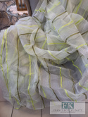 TKANINA MATERIAŁ ORGANZA PASY ZIELEŃ - OLIWKA 300 CM TKANINA MATERIAŁ ORGANZA PASY ZIELEŃ - OLIWKA 300 CM