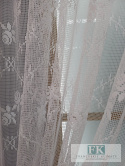 FIRANA RÓŻA BIEL , BEZ PRASOWANIA PROWANSJA , SHABBY CHIC, VINTAGE , RETRO FIRANA RÓŻA BIEL , BEZ PRASOWANIA PROWANSJA , SHABBY CHIC, VINTAGE , RETRO