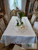 OBRUS POLA 220/137cm HAFT ,,richelieu” PROWANSJA , SHABBY OBRUS POLA 220/137cm HAFT ,,richelieu” PROWANSJA , SHABBY