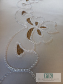 OBRUS POLA 220/137cm HAFT ,,richelieu” PROWANSJA , SHABBY OBRUS POLA 220/137cm HAFT ,,richelieu” PROWANSJA , SHABBY