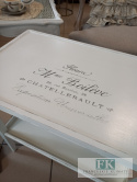 powystawowe -50 % STOLIK regał NAPISY BIEL SHABBY powystawowe -50 % STOLIK regał NAPISY BIEL SHABBY