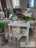powystawowe -50 % STOLIK regał NAPISY BIEL SHABBY powystawowe -50 % STOLIK regał NAPISY BIEL SHABBY