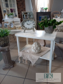 powystawowe -50 % STOLIK regał NAPISY BIEL SHABBY powystawowe -50 % STOLIK regał NAPISY BIEL SHABBY