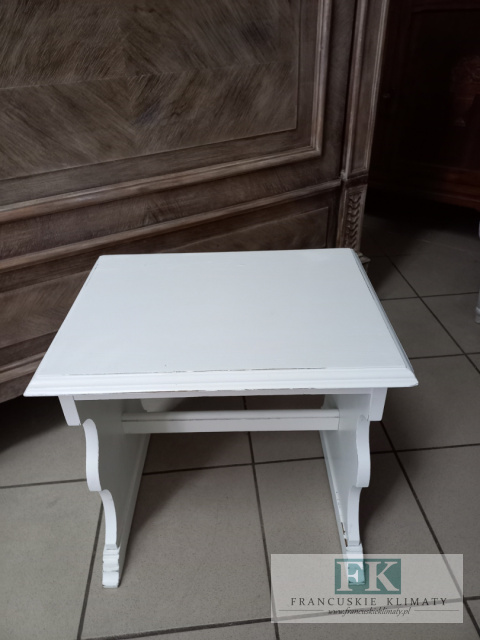 powystawowe -50 % STOLIK pomocnik BIEL SHABBY CHIC powystawowe -50 % STOLIK pomocnik BIEL SHABBY CHIC