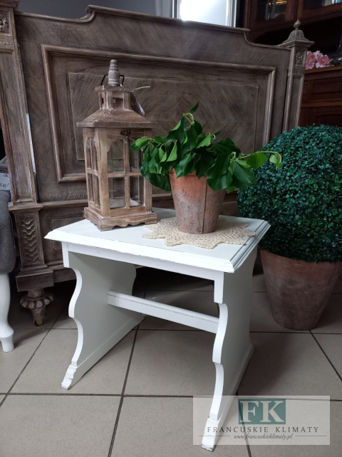 powystawowe -50 % STOLIK pomocnik BIEL SHABBY CHIC powystawowe -50 % STOLIK pomocnik BIEL SHABBY CHIC