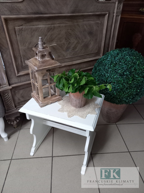 powystawowe -50 % STOLIK pomocnik BIEL SHABBY CHIC powystawowe -50 % STOLIK pomocnik BIEL SHABBY CHIC