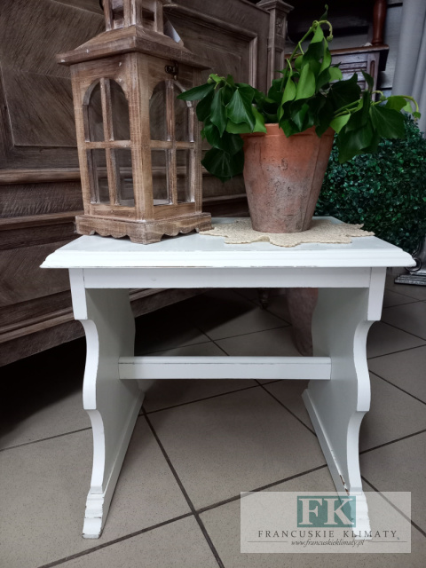 powystawowe -50 % STOLIK pomocnik BIEL SHABBY CHIC powystawowe -50 % STOLIK pomocnik BIEL SHABBY CHIC