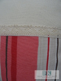 KŁ. POSZEWKA DEKORACYJNA COLORFUL STRIPS PASY 45X45 SHABBY , PROWANSJA , VINTAGE