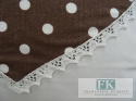 KŁ. POSZEWKA DEKORACYJNA BROWN HEART 45X45 SHABBY , PROWANSJA , VINTAGE