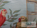 POSZEWKA DEKORACYJNA PARROTS 45X45 SHABBY , PROWANSJA , VINTAGE
