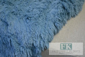 KOC NARZUTA FUTRZAK 155X220 SZARY DENIM HABBY CHIC VINTAGE KOC NARZUTA FUTRZAK 155X220 SZARY DENIM HABBY CHIC VINTAGE