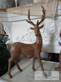 FIGURKA , FIGURA JELEŃ STOJĄCY 46 CM