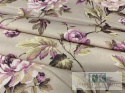 KUPON TKANINA 282 cm x 160 cm KWIATY FIOLET OKAZJA KUPON TKANINA 282 cm x 160 cm KWIATY FIOLET OKAZJA
